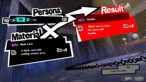 Persona 5 royal persona itemize list - For anyone interested on Persona Itemization, I've compiled a list for you guys (skill description from persona 5 wikia). It's still incomplete since I wasn't able to max the confidants of most of the playeable characters. I'll update it as I get more info (feel free to contribute). For any corrections, just leave a comment here and I'll ... 